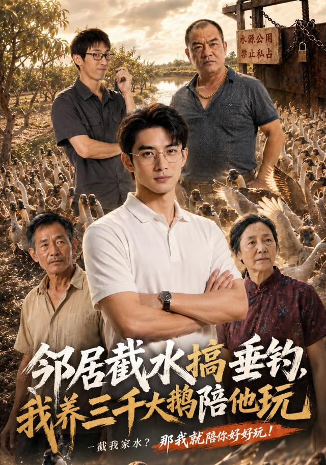 邻居截水搞垂钓，我养三千大鹅陪他玩 cover