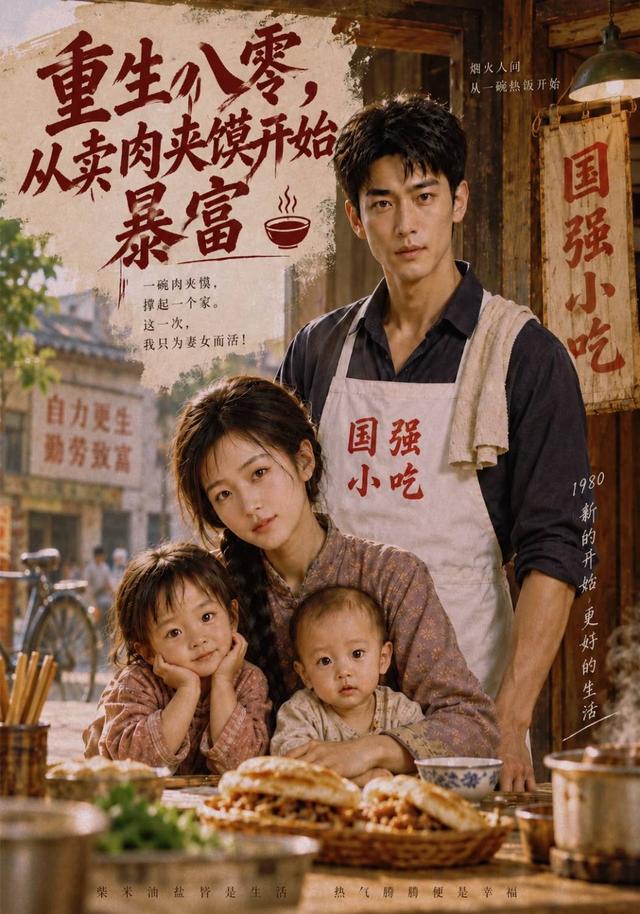 重返八零，从卖肉夹馍开始暴富 cover