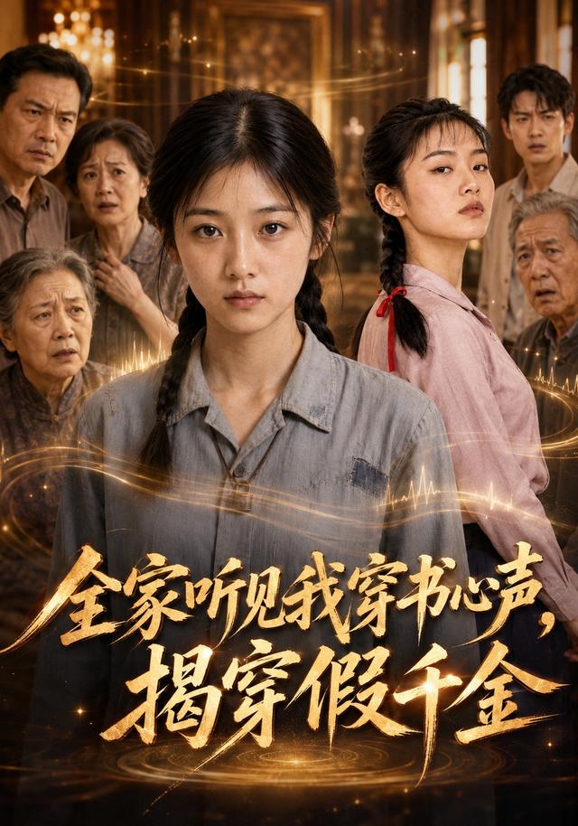 全家听见我穿书心声，揭穿假千金 cover