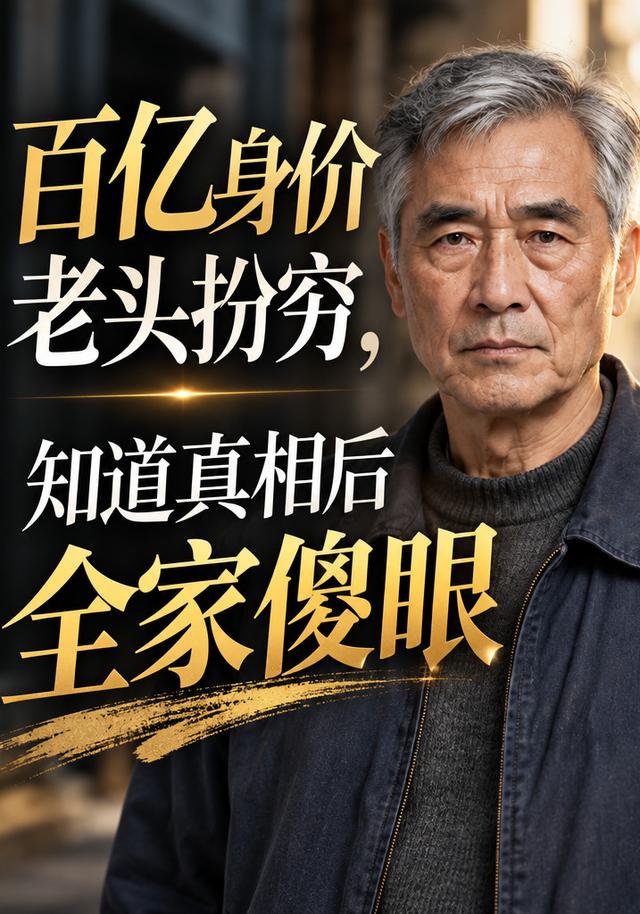 百亿身价老头扮穷，知道真相后全家傻眼