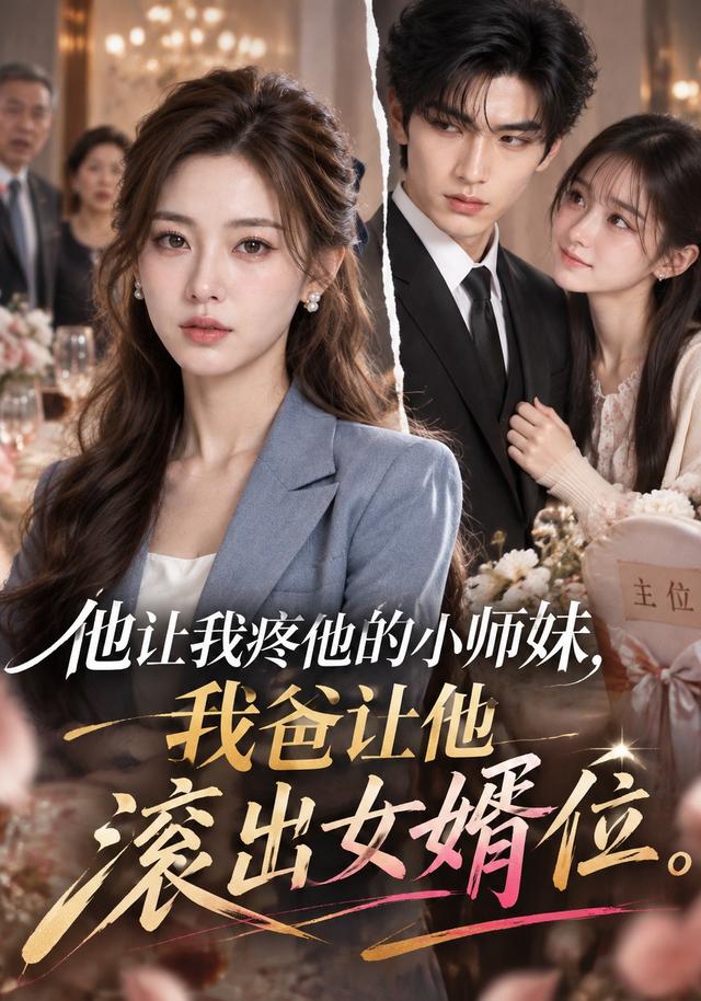 他让我疼他的小师妹，我爸让他滚出女婿位
