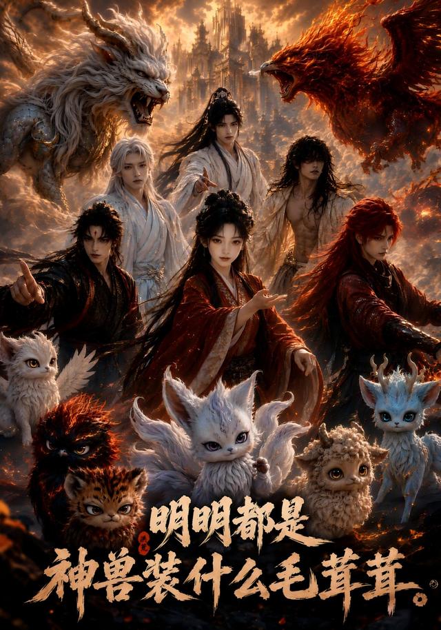 明明都是神兽装什么毛茸茸