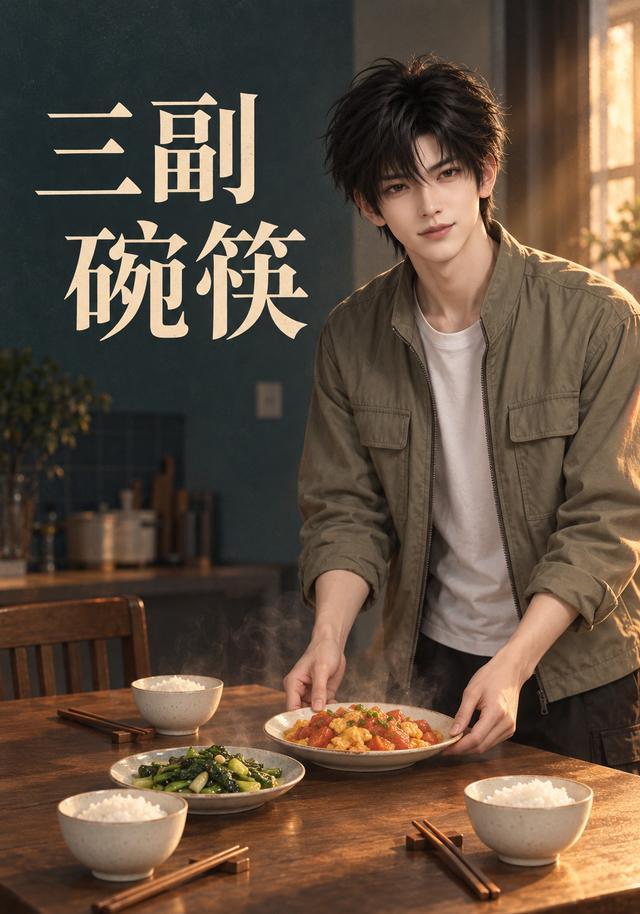三副碗筷