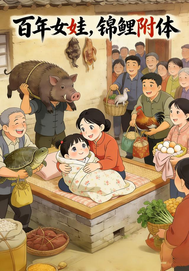 百年女娃，锦鲤附体
