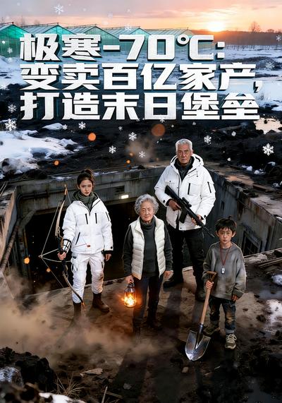 极寒-70℃：变卖百亿家产，打造末日堡垒封面图