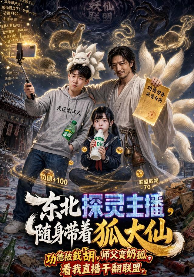 东北探灵主播，随身带着狐大仙
