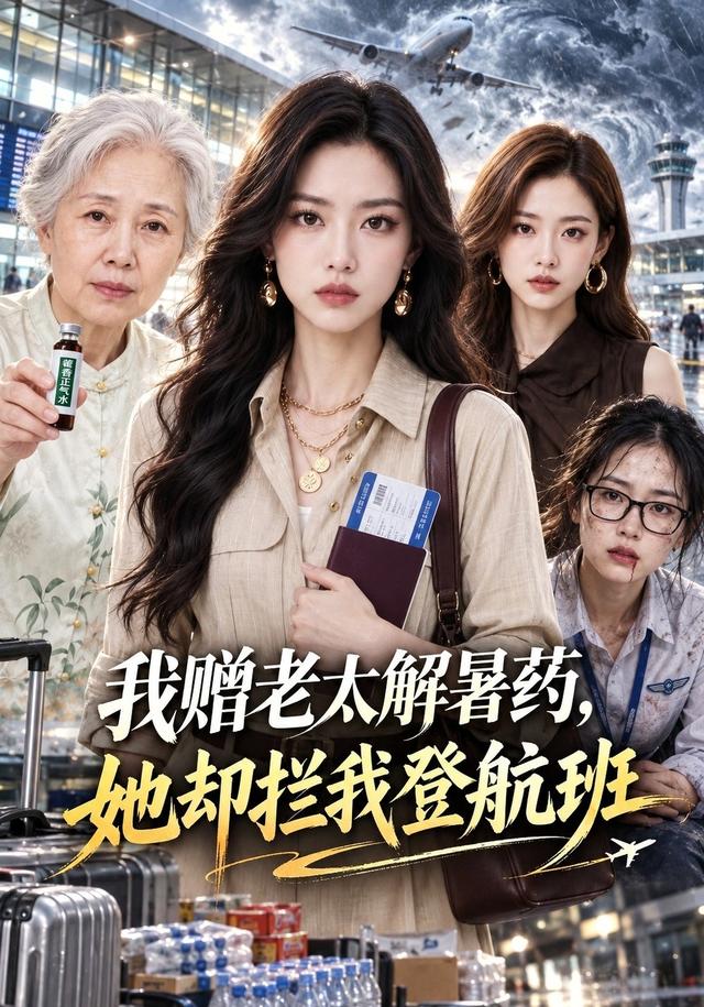 我赠老太解暑药，她却拦我登航班 cover