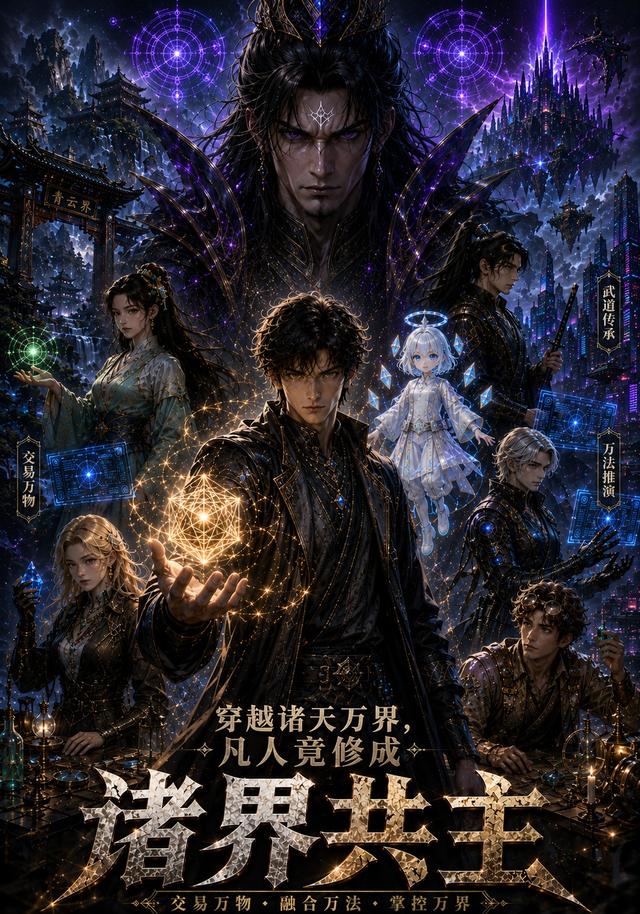 穿越诸天万界，凡人竟修成诸界共主 cover