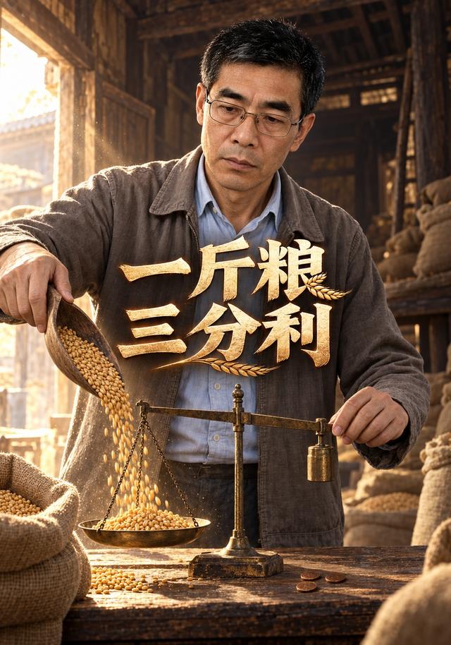 一斤粮三分利