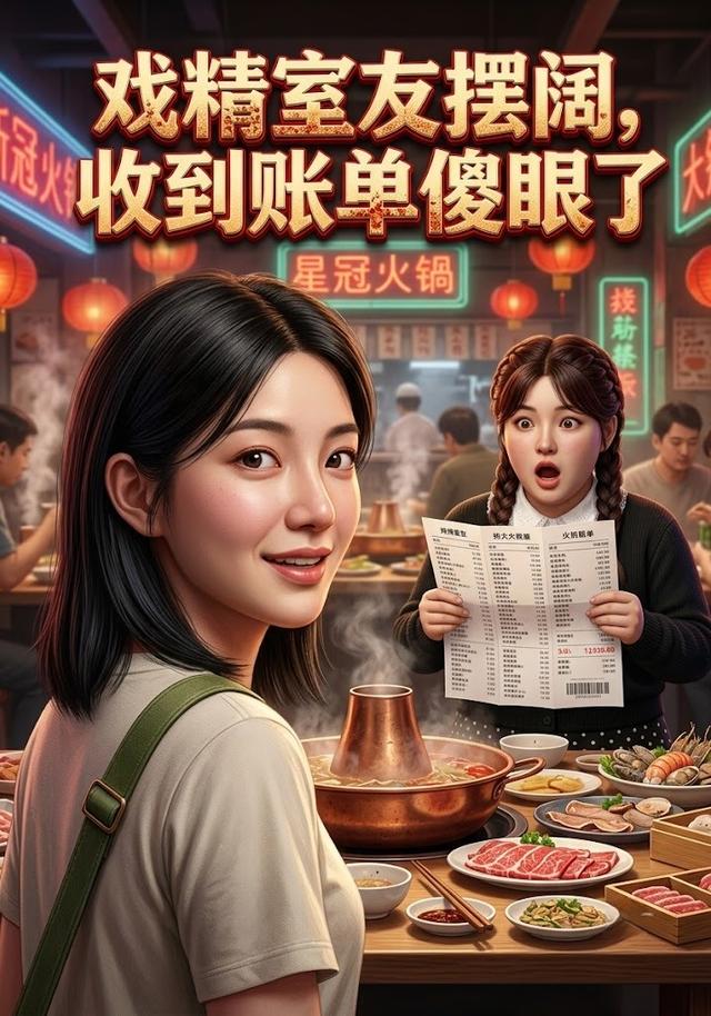 戏精室友摆阔，收到账单傻眼了 cover
