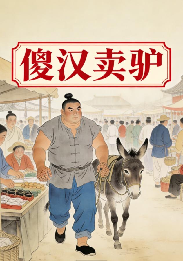 傻汉卖驴