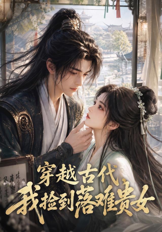 穿越古代，我捡到落难贵女 cover