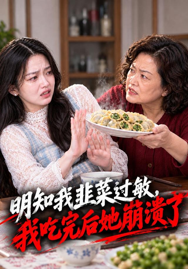 明知我韭菜过敏,我吃完后她崩溃了