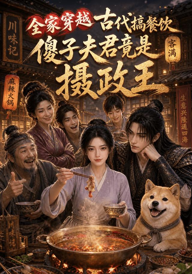 全家穿越古代搞餐饮，傻子夫君竟是摄政王