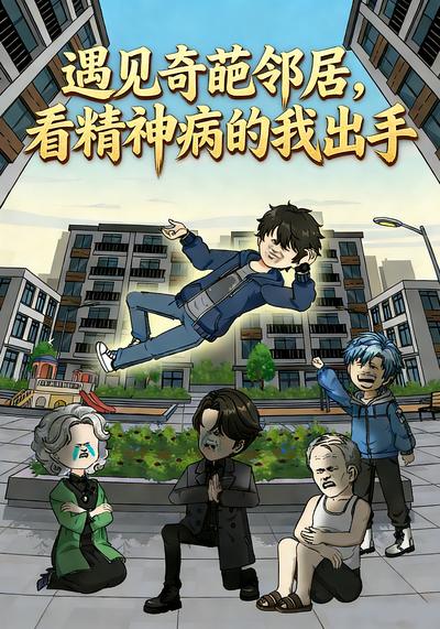 遇见奇葩邻居，看精神病的我出手