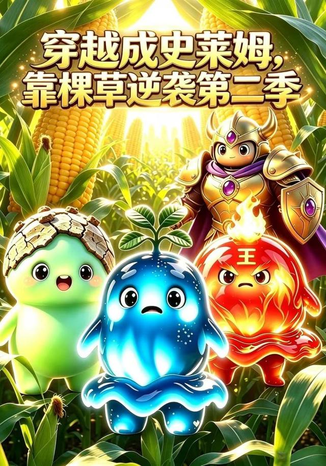 穿越成史莱姆，靠棵草逆袭第二季 cover