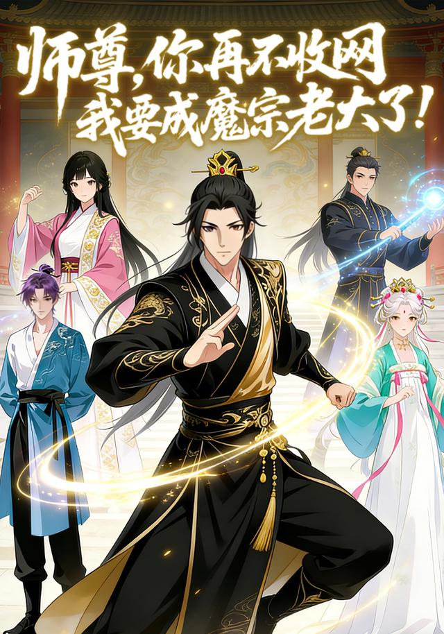 师尊，你再不收网，我要成魔宗老大了！封面图