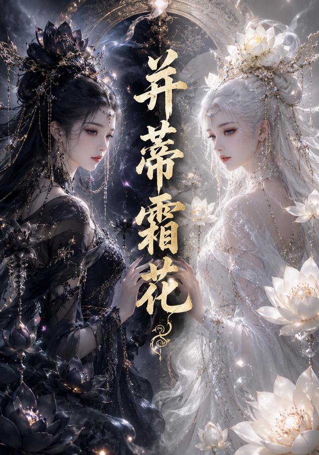 并蒂霜花