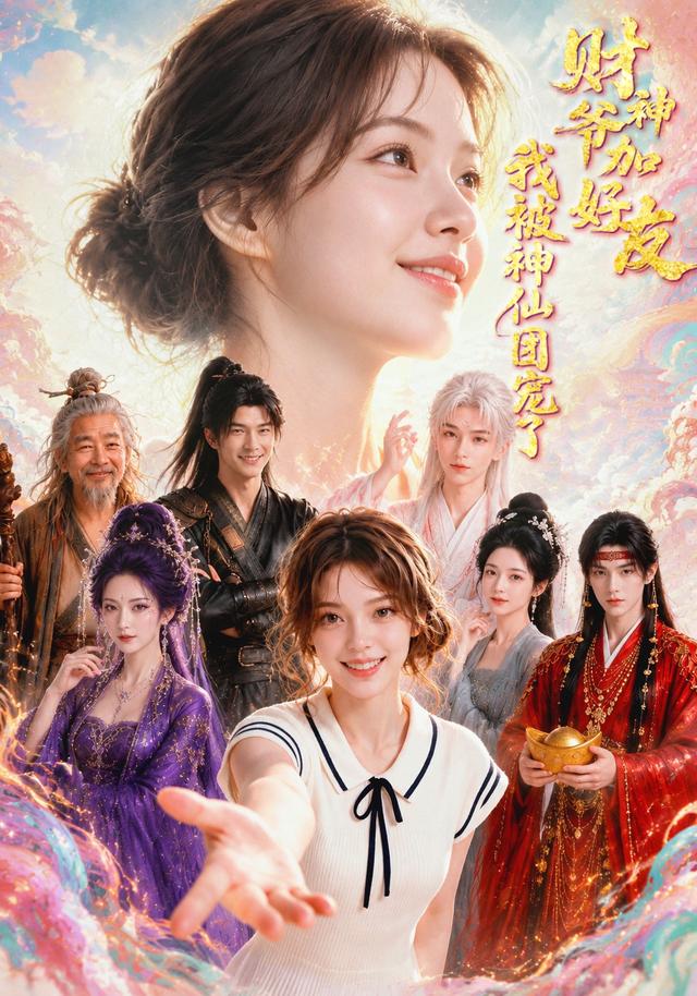 财神爷加好友，我被神仙团宠了