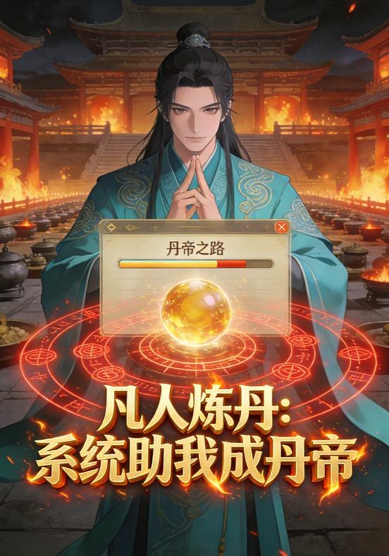 凡人炼丹：系统助我成丹帝封面图