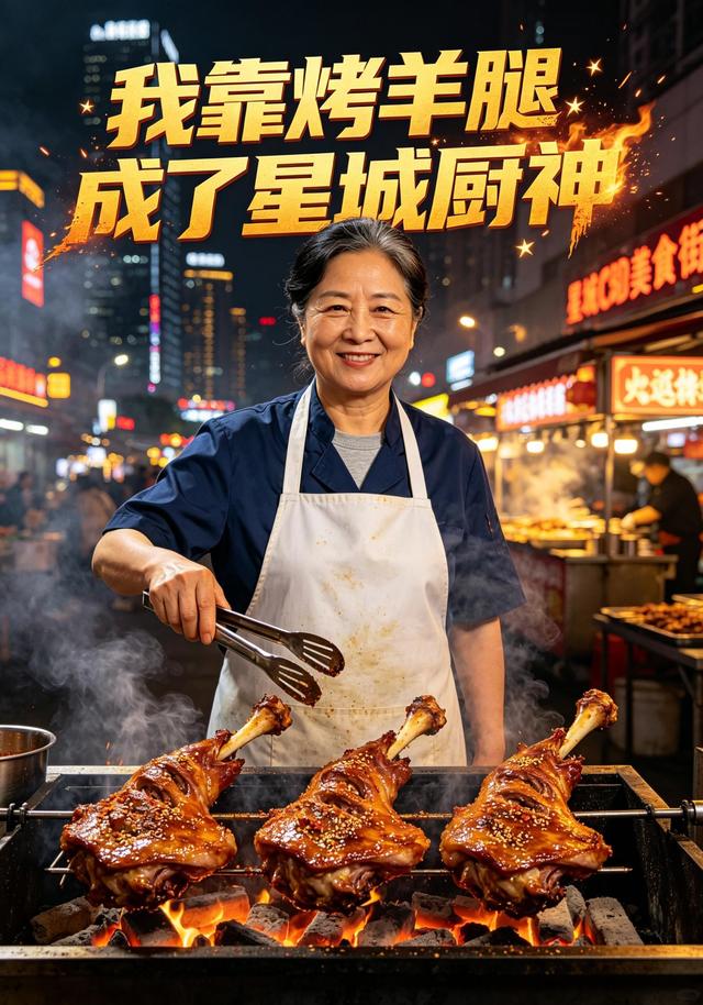 我靠烤羊腿成了星城厨神封面