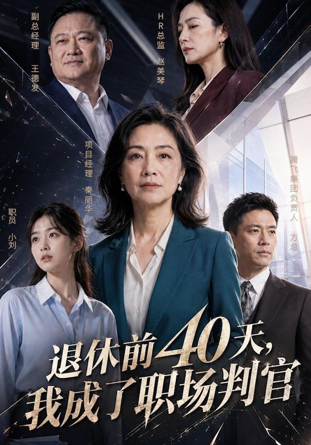 退休前40天，我成了职场判官 cover