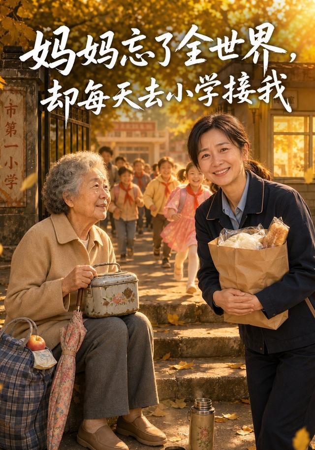 妈妈忘了全世界，却每天去小学接我封面