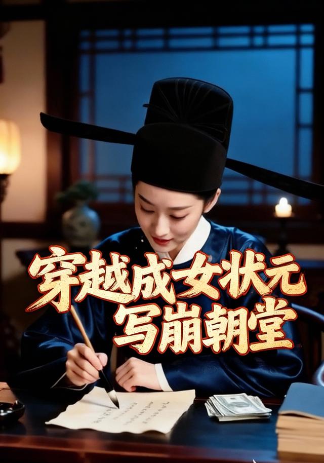 穿越成女状元写崩朝堂封面图