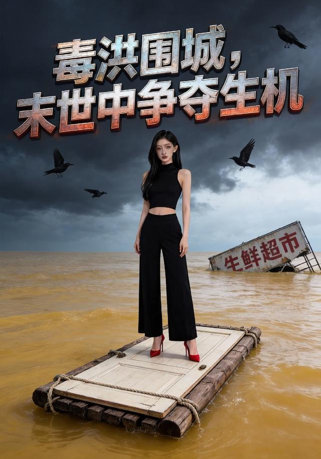 毒洪围城，末世中争夺生机封面图