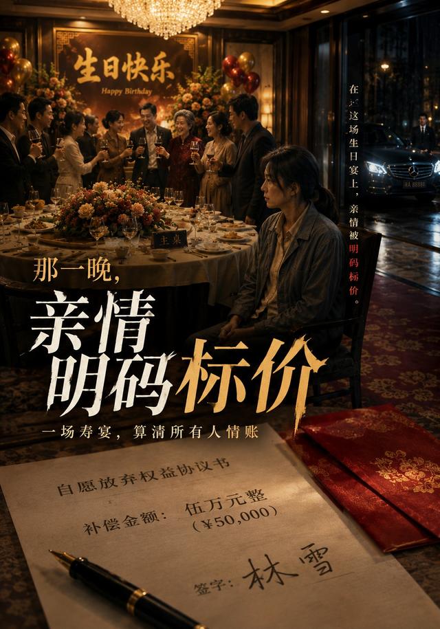 那一晚，亲情明码标价 cover