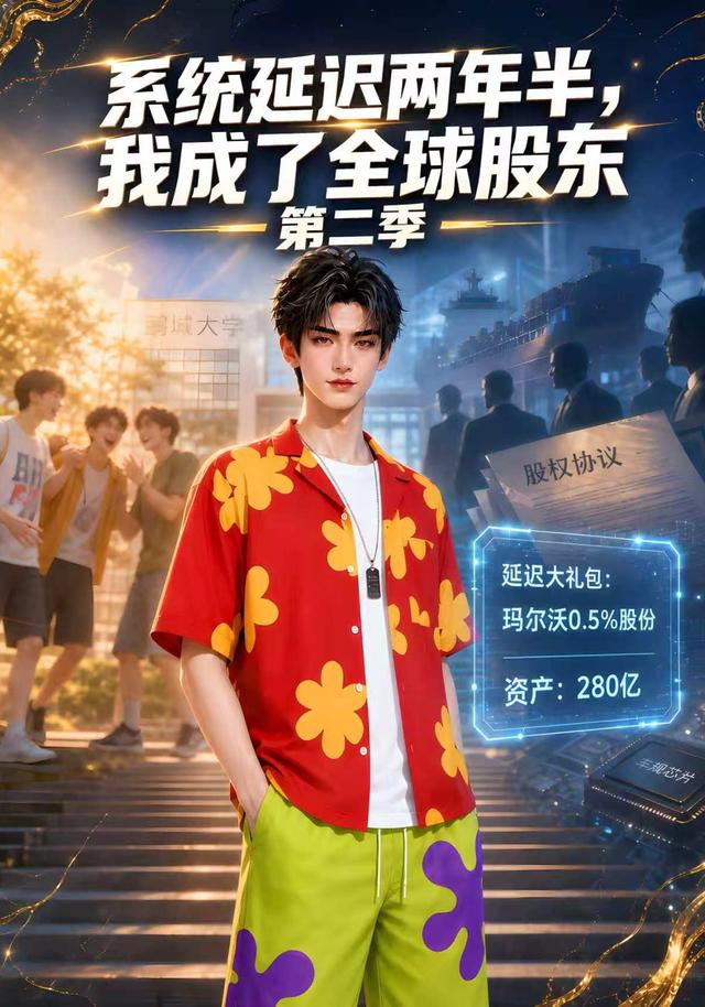 系统延迟两年半，我成了全球股东第二季 cover