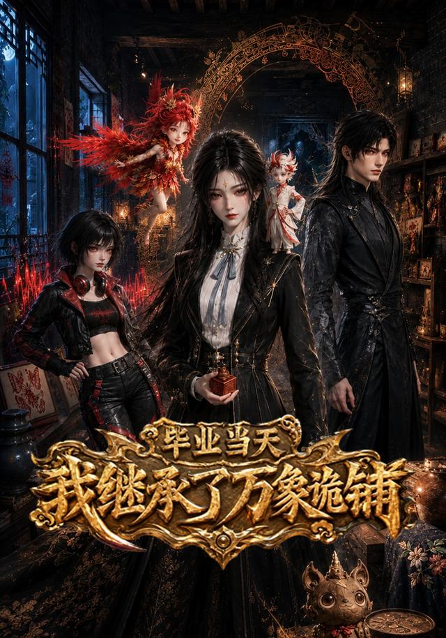 毕业当天我继承了万象诡铺 cover