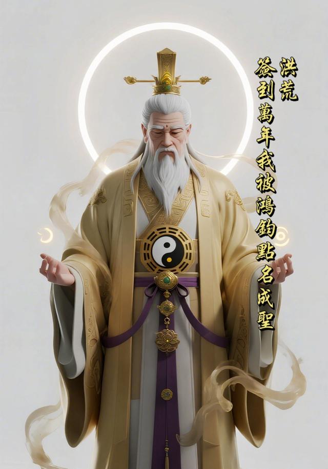 洪荒：签到万年我被鸿钧点名成圣封面图