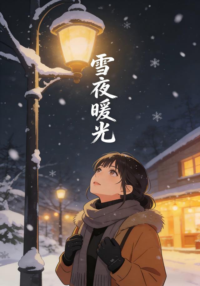 雪夜暖光