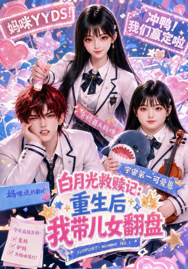 白月光救赎记：重生后我带儿女翻盘