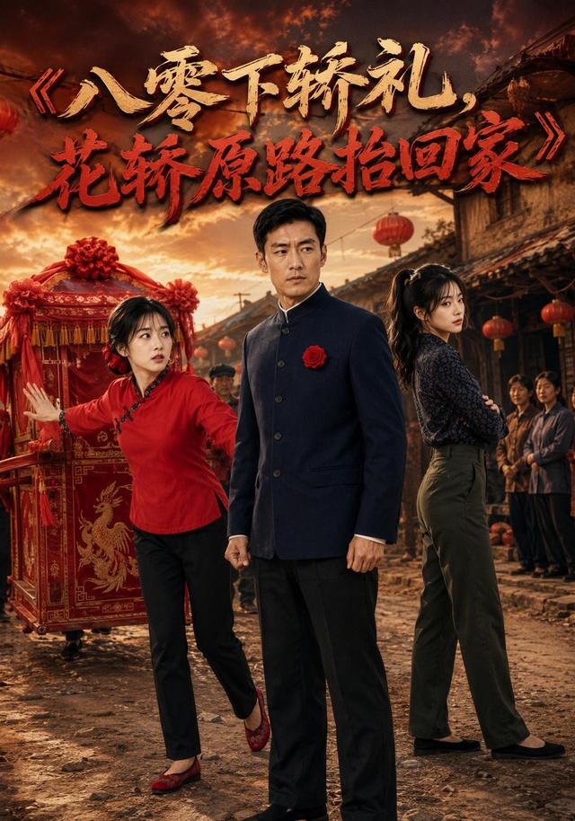 八零下轿礼，花轿原路抬回家