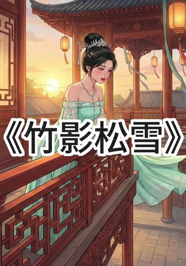 竹影松雪