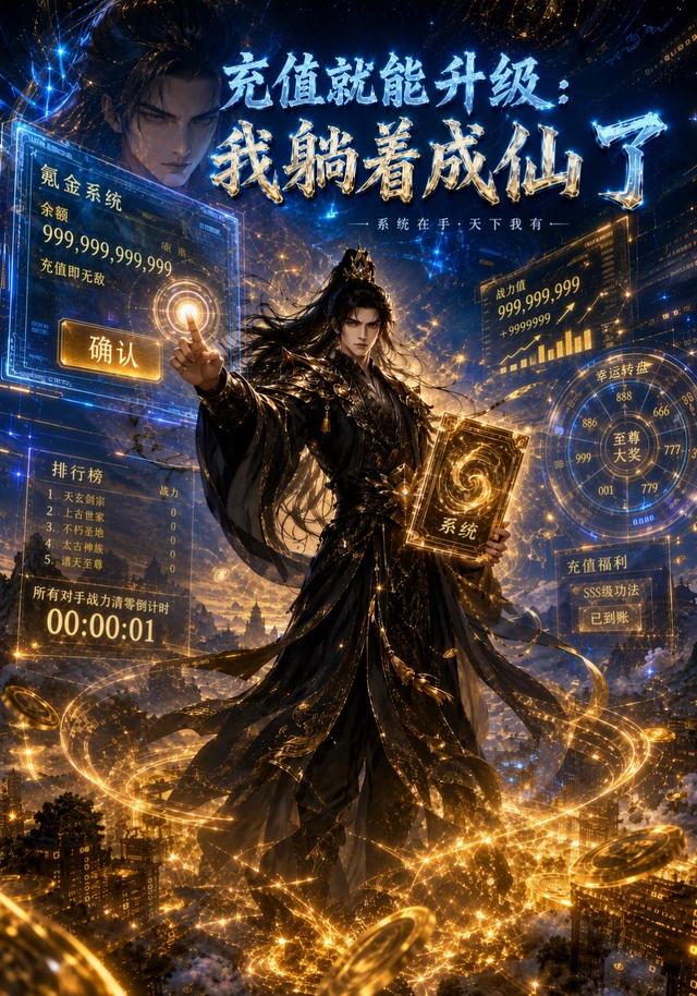 充值就能升级：我躺着成仙了 cover
