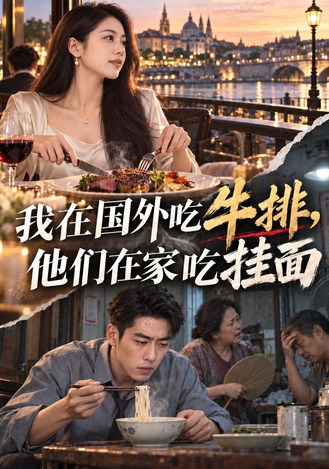 我在国外吃牛排，他们在家吃挂面 cover