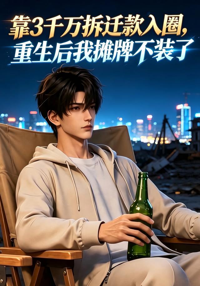 靠3千万拆迁款入圈，重生后我摊牌不装了 cover