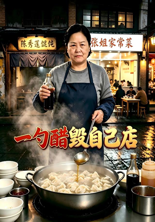 一勺醋毁自己店