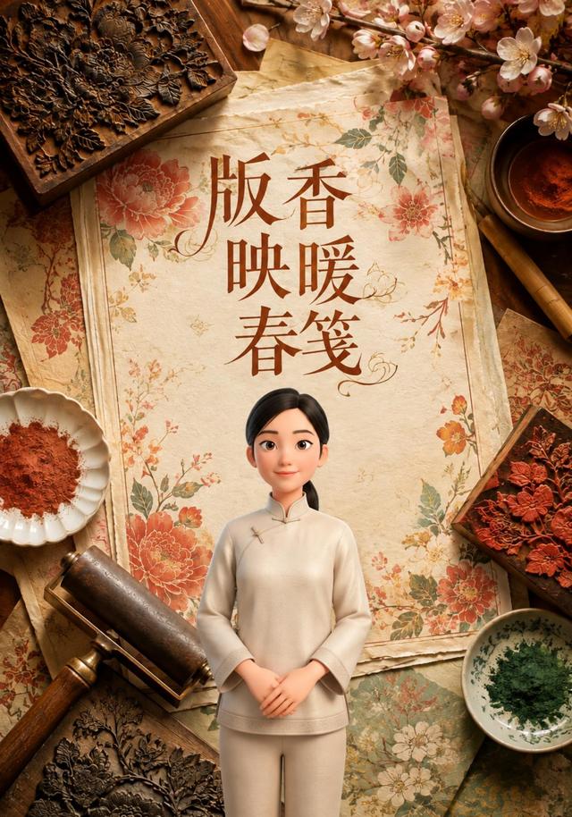 版香映暖春笺