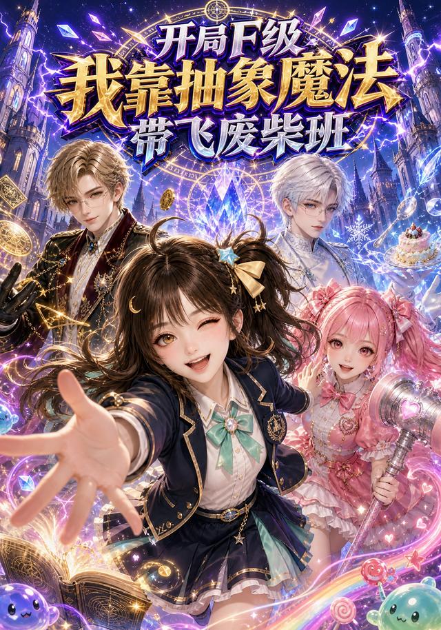 开局F级我靠抽象魔法带飞废柴班 cover