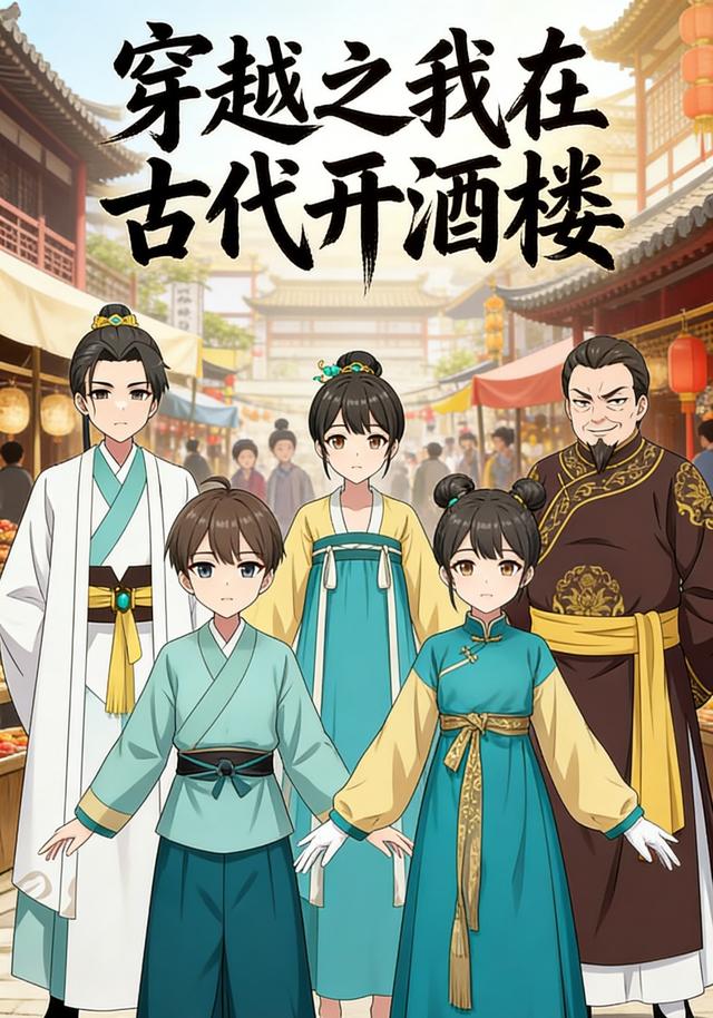 穿越之我在古代开酒楼封面图