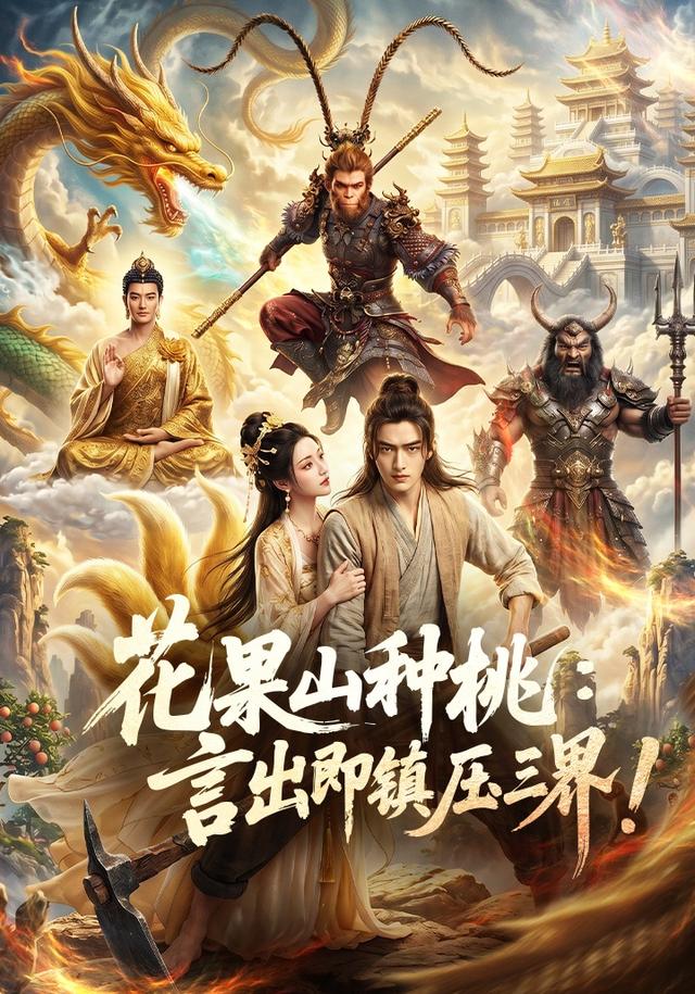 花果山种桃，言出即镇压三界！封面