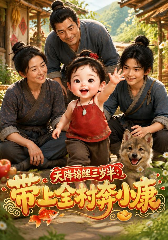 天降锦鲤三岁半：带上全村奔小康 cover