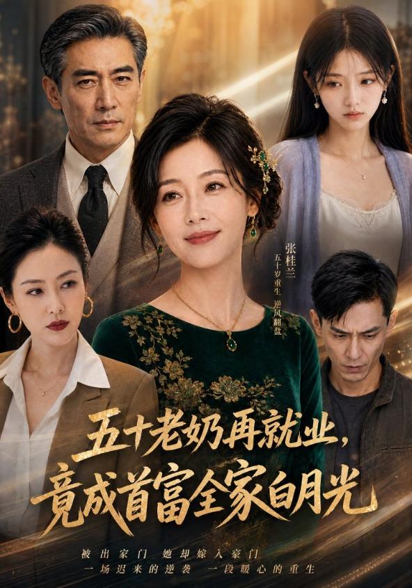 五十老奶再就业，竟成首富全家白月光