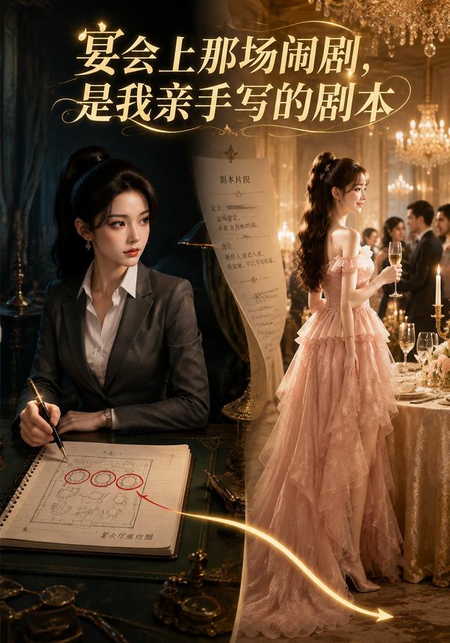 宴会上那场闹剧，是我亲手写的剧本 cover
