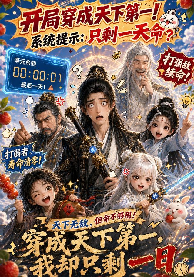穿成天下第一，我却只剩一日