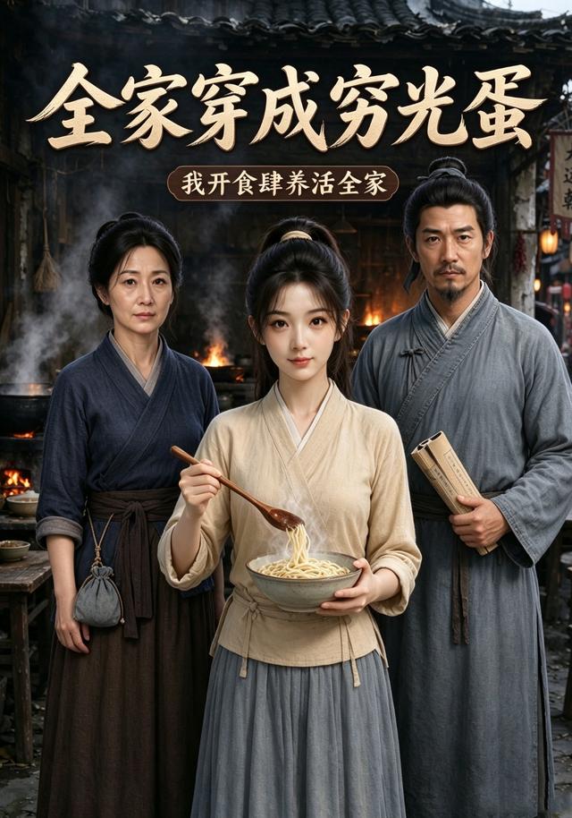 全家穿成穷光蛋，我开食肆养活全家